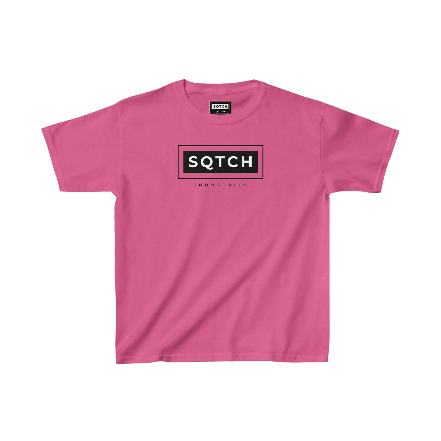 Pink Kids t-shirt with a sporty logo