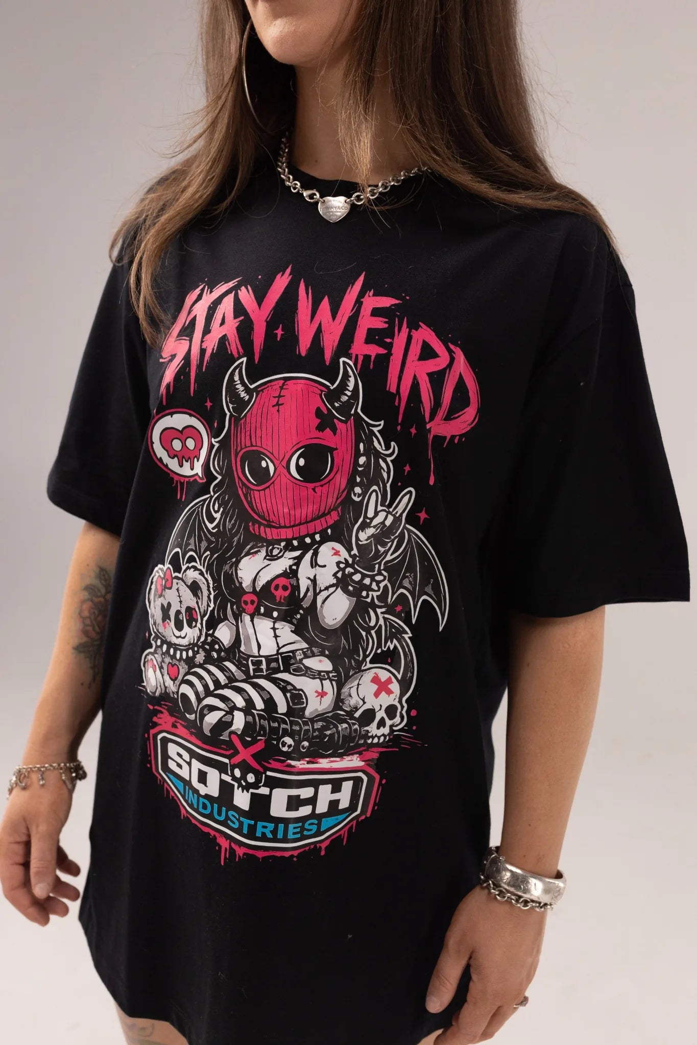 Sqtch Industries "Stay Weird" T-shirt