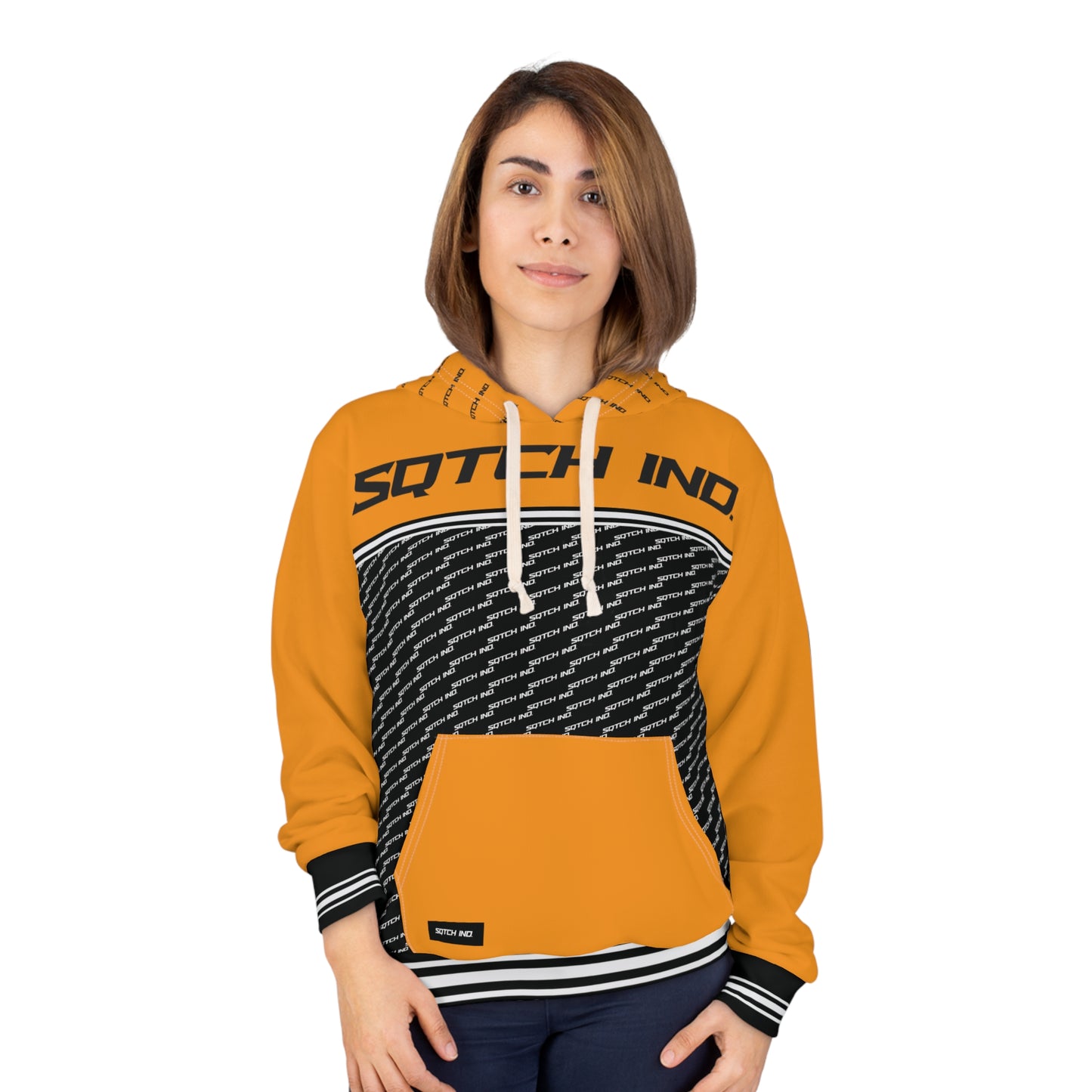 Sqtch Industries Adlay Sports Drip Toxic Orange - Hoody