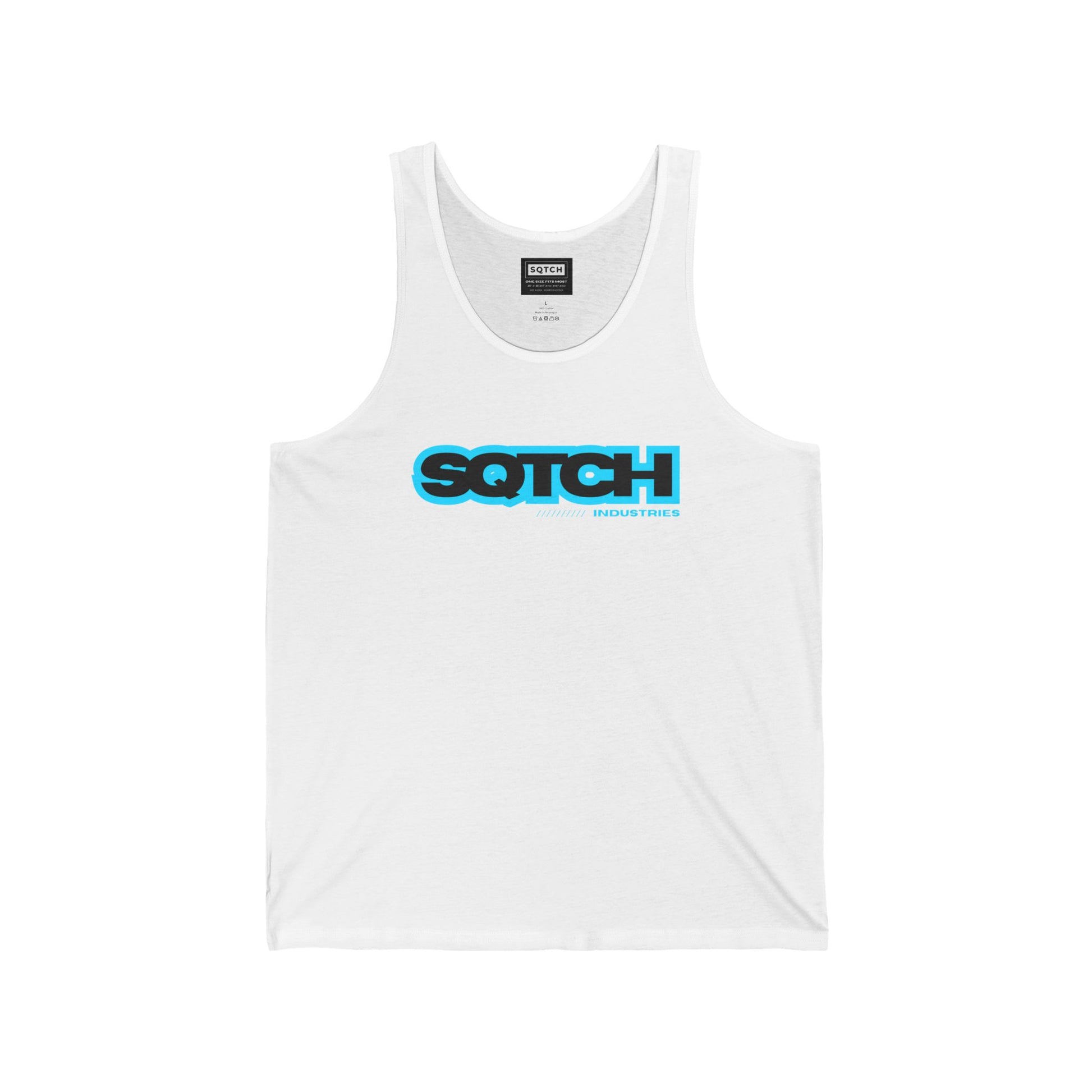 White surf Sqtch Industries singlet