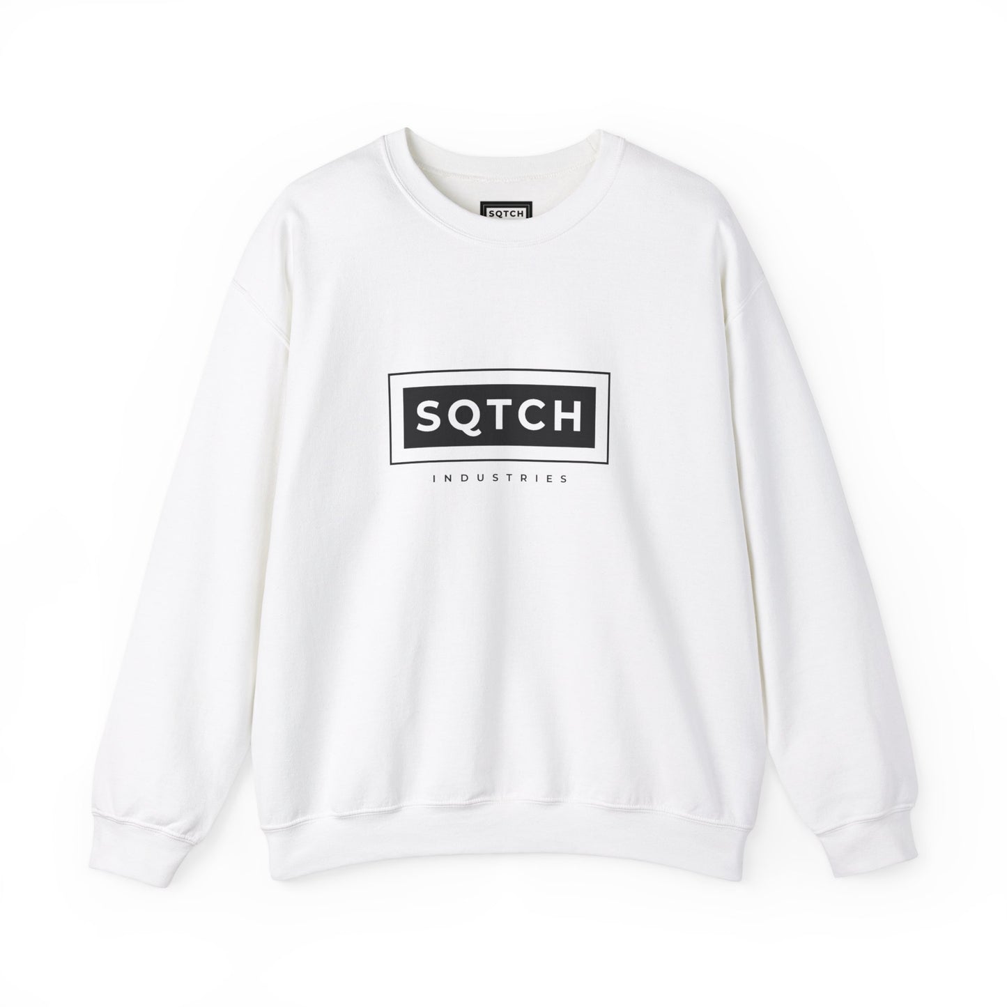 White Sqtch Industries Logo Sweater.