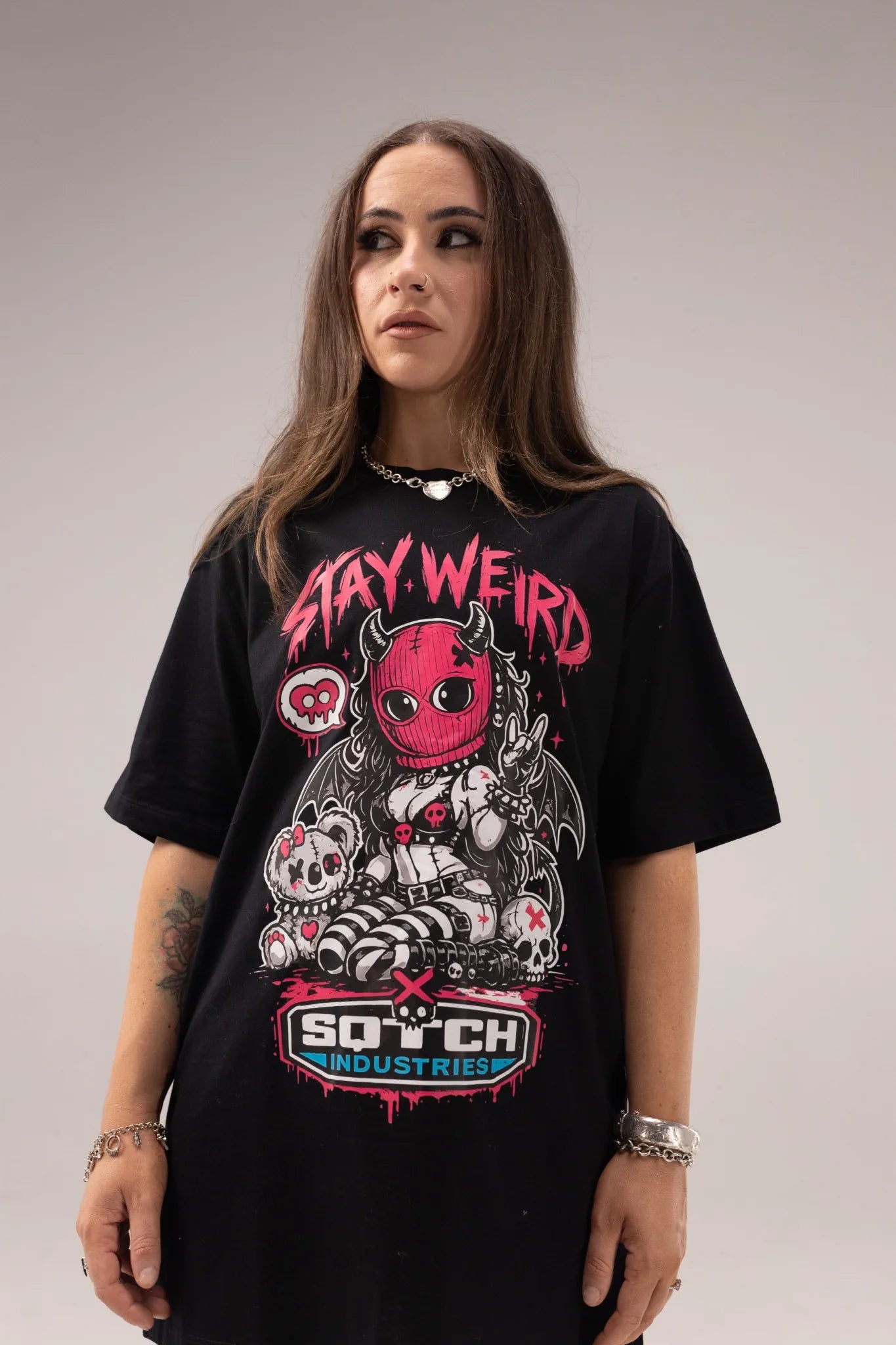 Sqtch Industries "Stay Weird" T-shirt