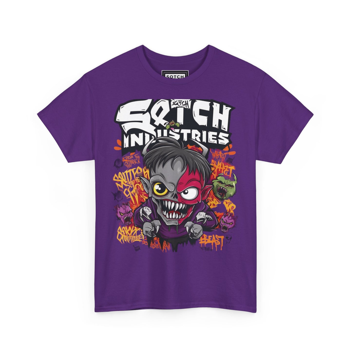Sqtch Industries Inner Demons Graphic - T-Shirt