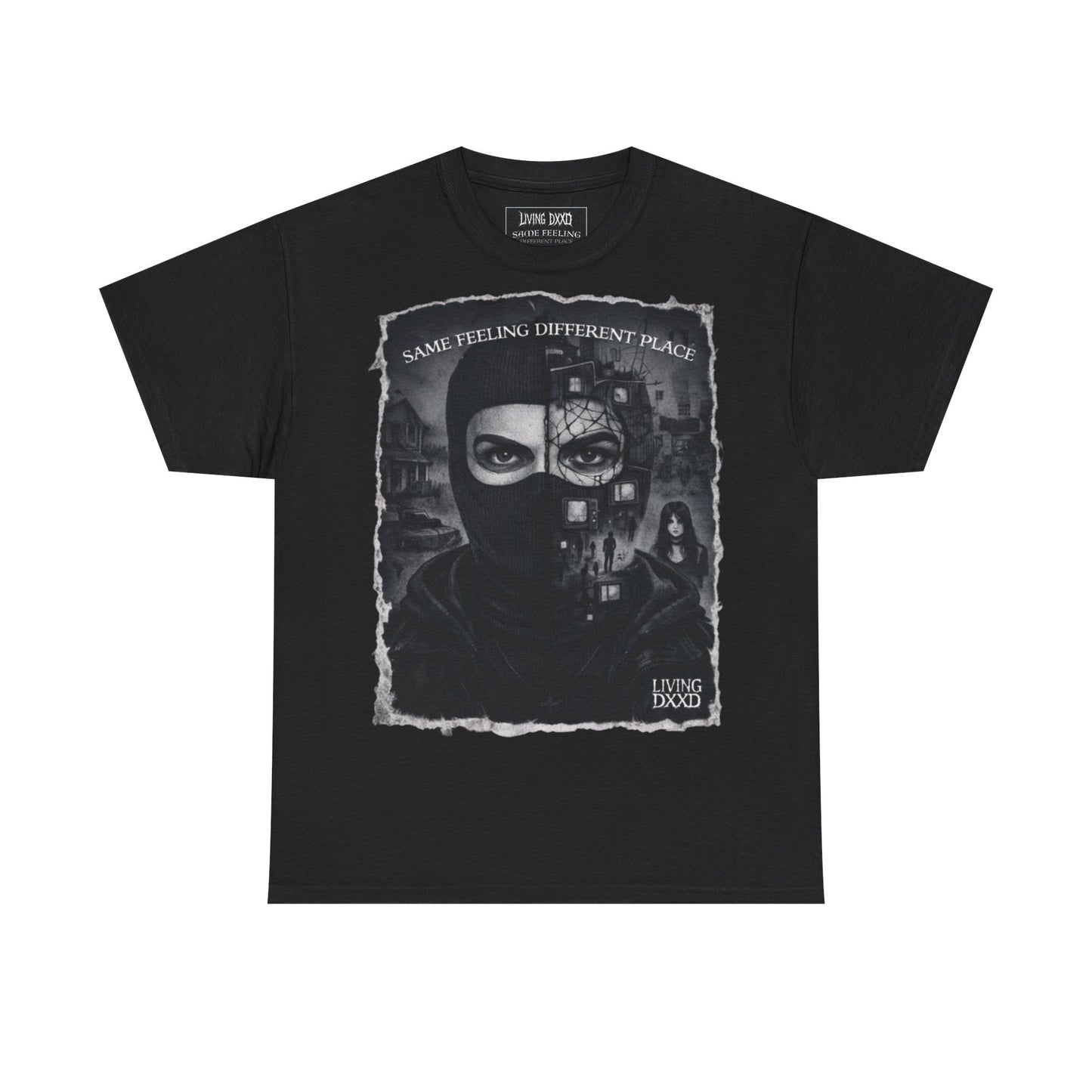 Same Feeling Different Place Album Cover - Official Living Dxxd™ T-Shirt