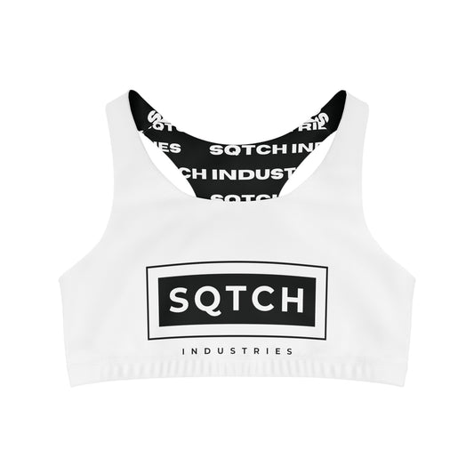 Sqtch Industries White - Sports Bra