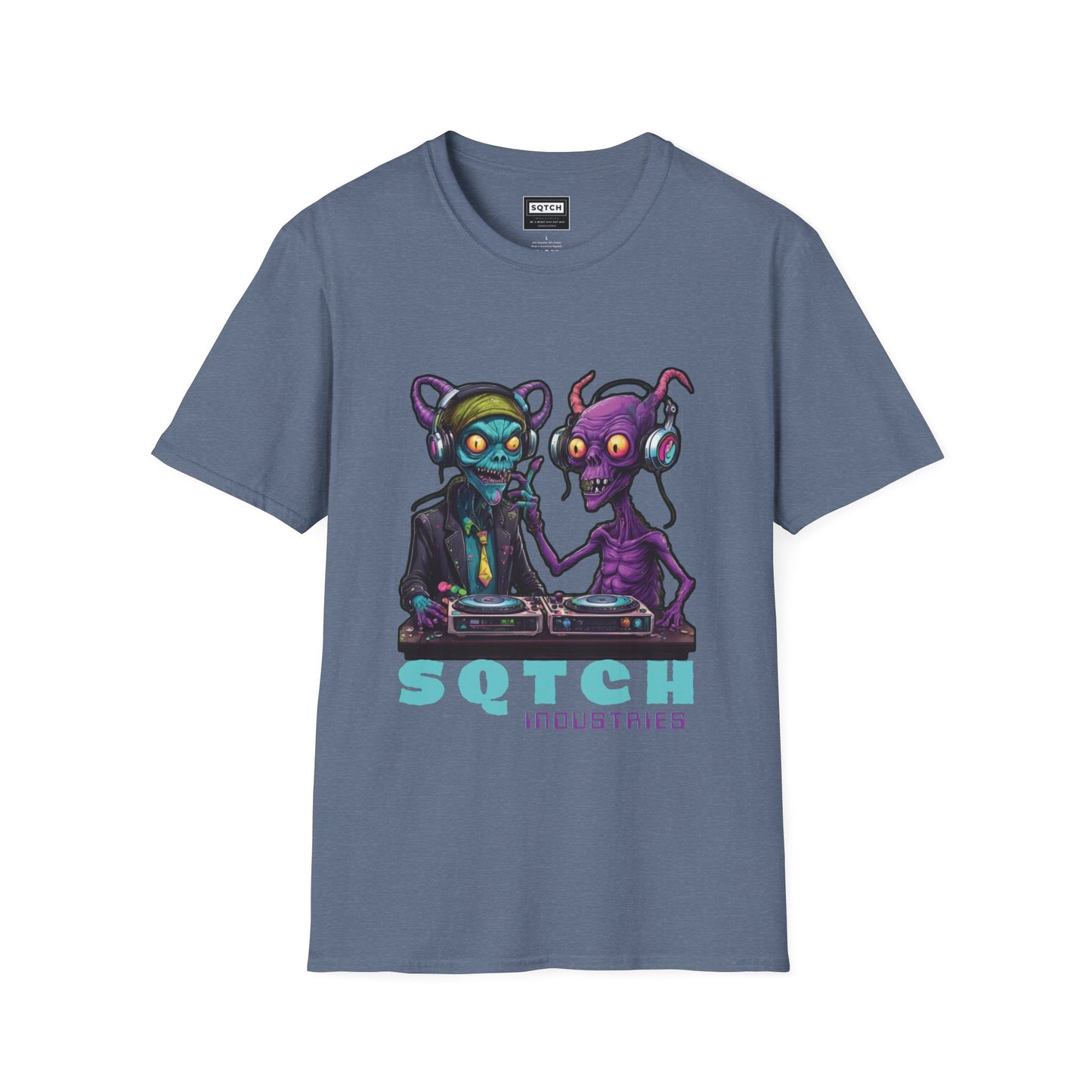 Sqtch Industries Alien Dj's Graphic - Tee