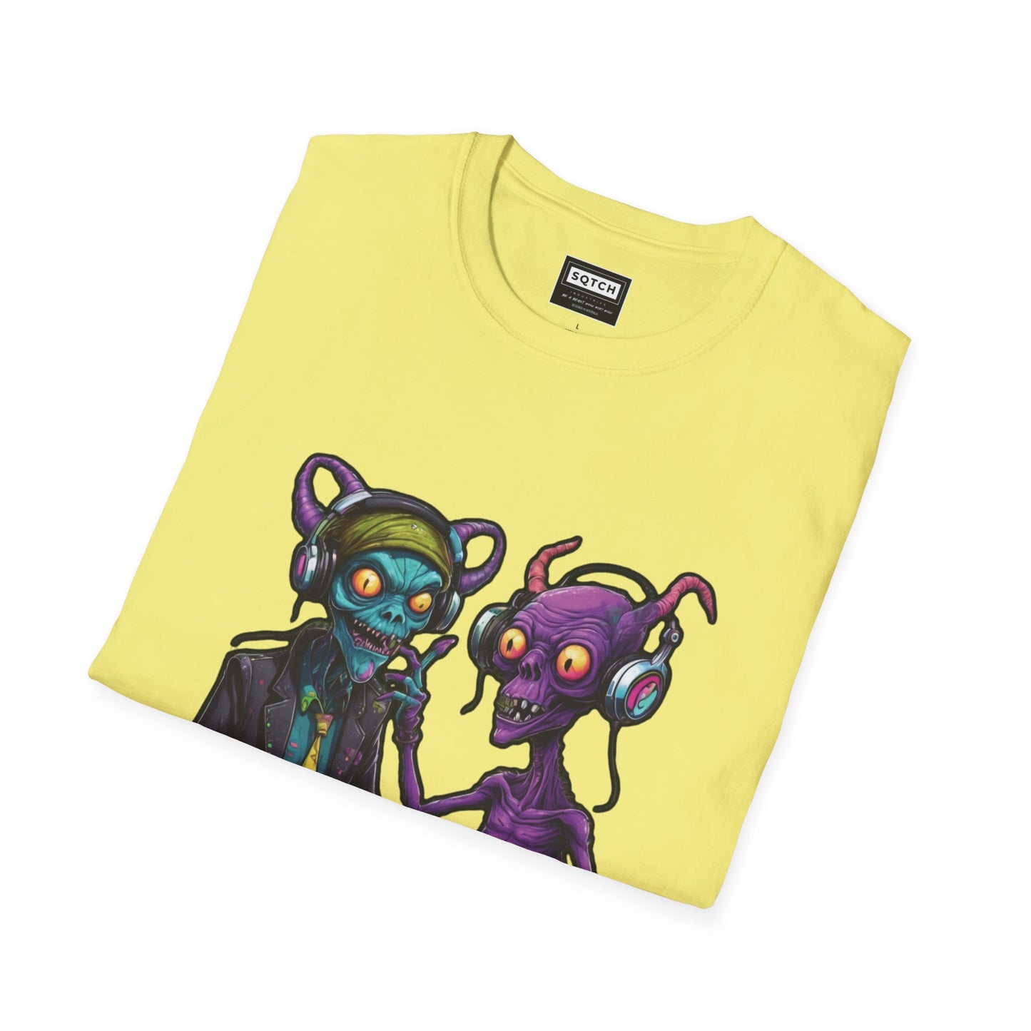 Sqtch Industries Alien Dj's Graphic - Tee