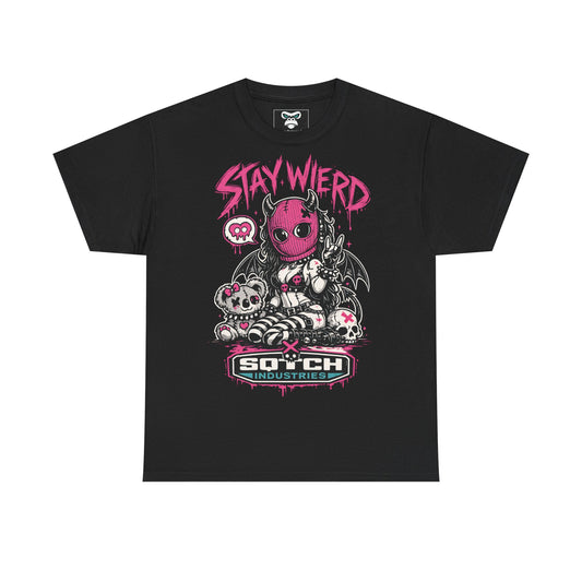 Sqtch Industries "Stay Weird" T-shirt