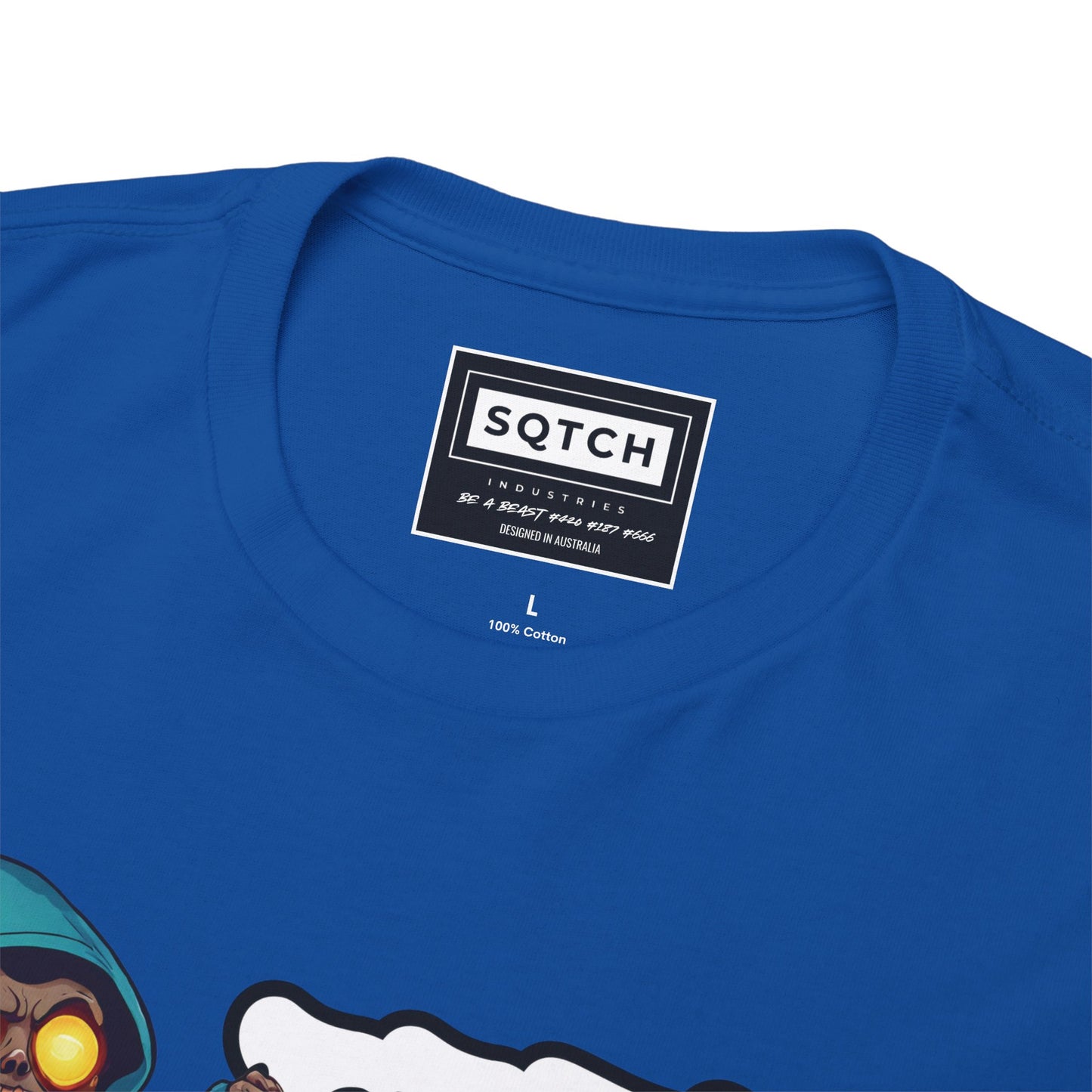 Sqtch Industries Be A Beast Skate Graphic - Tee