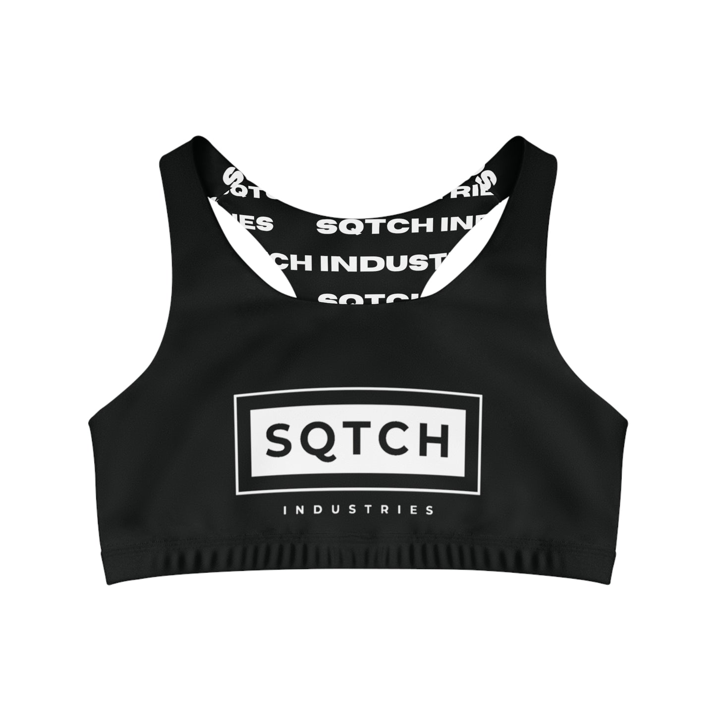 Sqtch Industries Black - Sports Bra