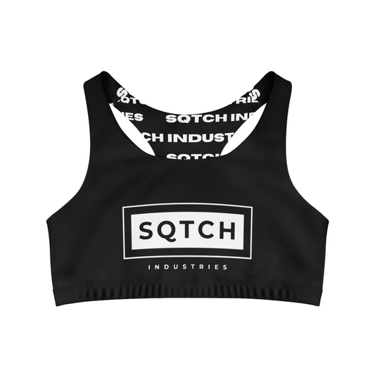 Sqtch Industries Black - Sports Bra