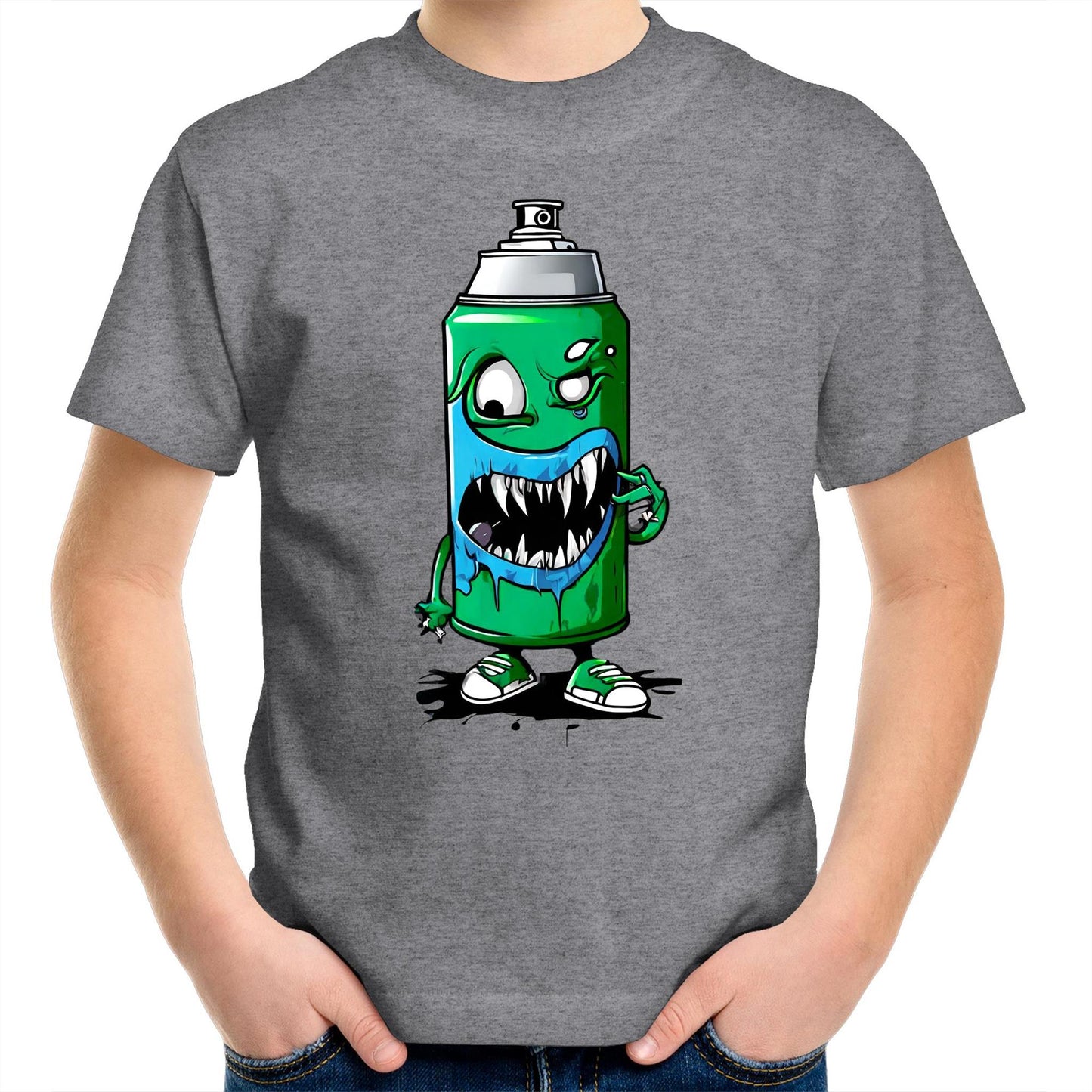 Sqtch Industries Spray Can - Kids Youth T-Shirt