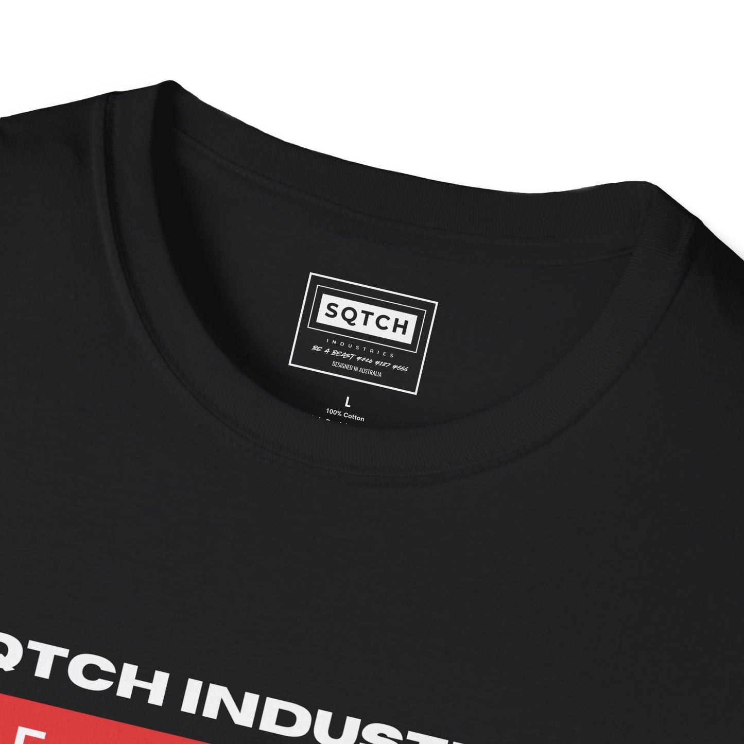 Sqtch Industries Be A Beast Logo - Tee