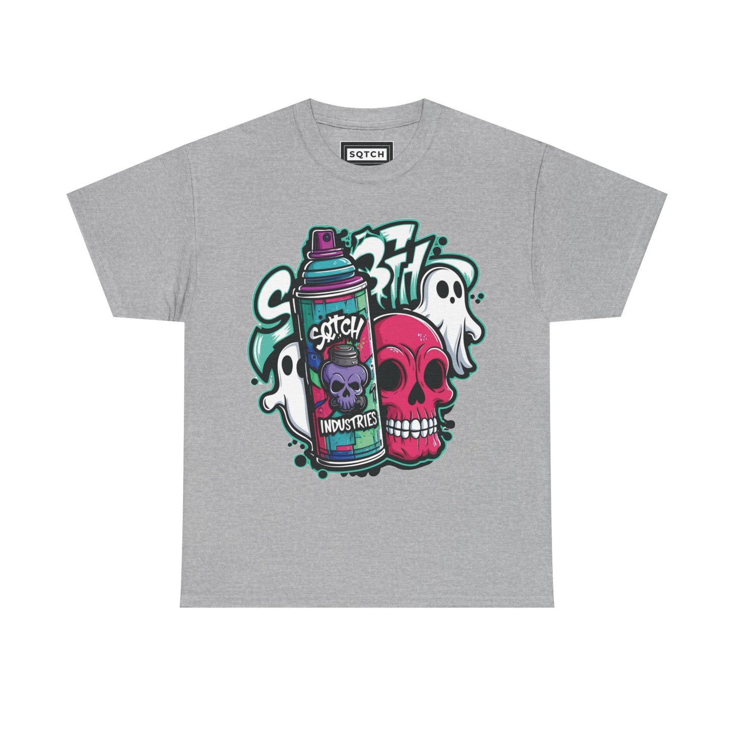 Sqtch Industries Ghosts & Graffiti Graphic - T-Shirt