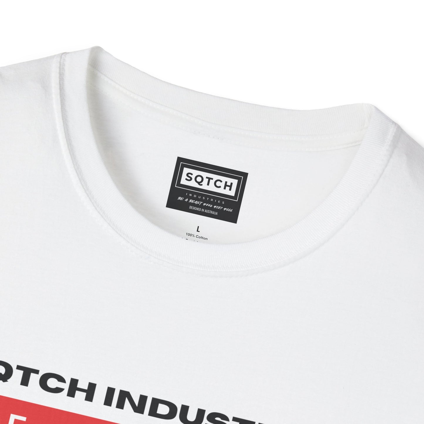 Sqtch Industries Be A Beast Logo - Tee