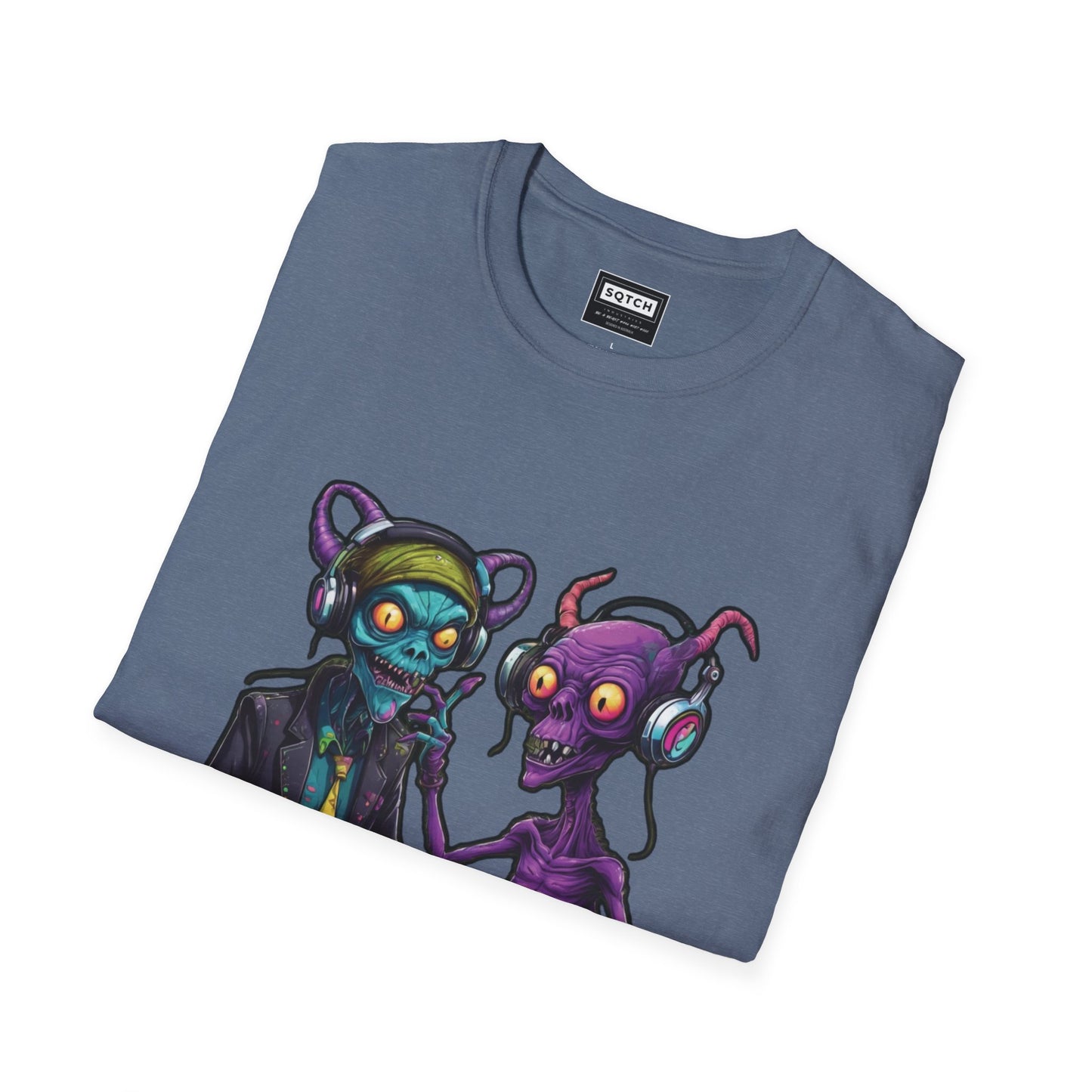 Sqtch Industries Alien Dj's Graphic - Tee