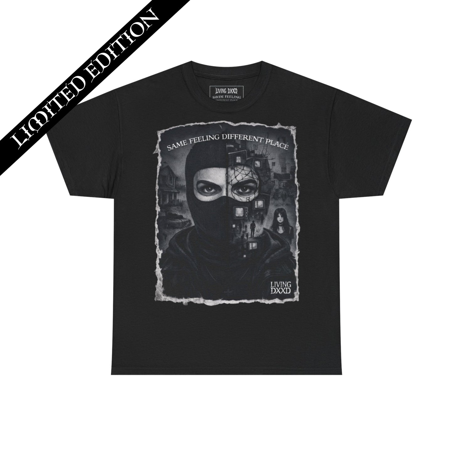Same Feeling Different Place Album Cover - Official Living Dxxd™ T-Shirt