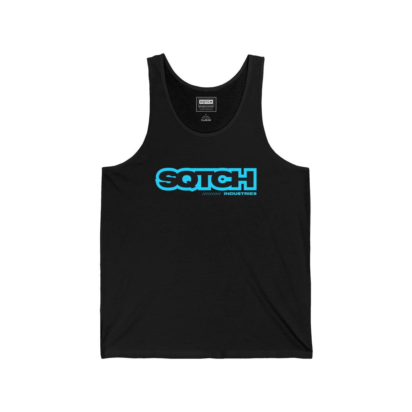 Black surf Sqtch Industries singlet