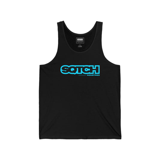 Black surf Sqtch Industries singlet