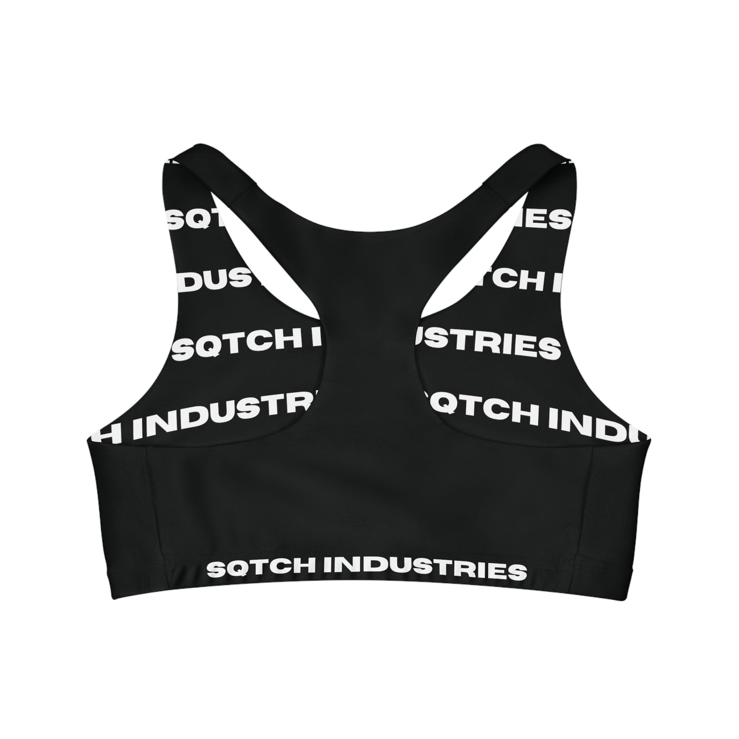 Sqtch Industries Black - Sports Bra