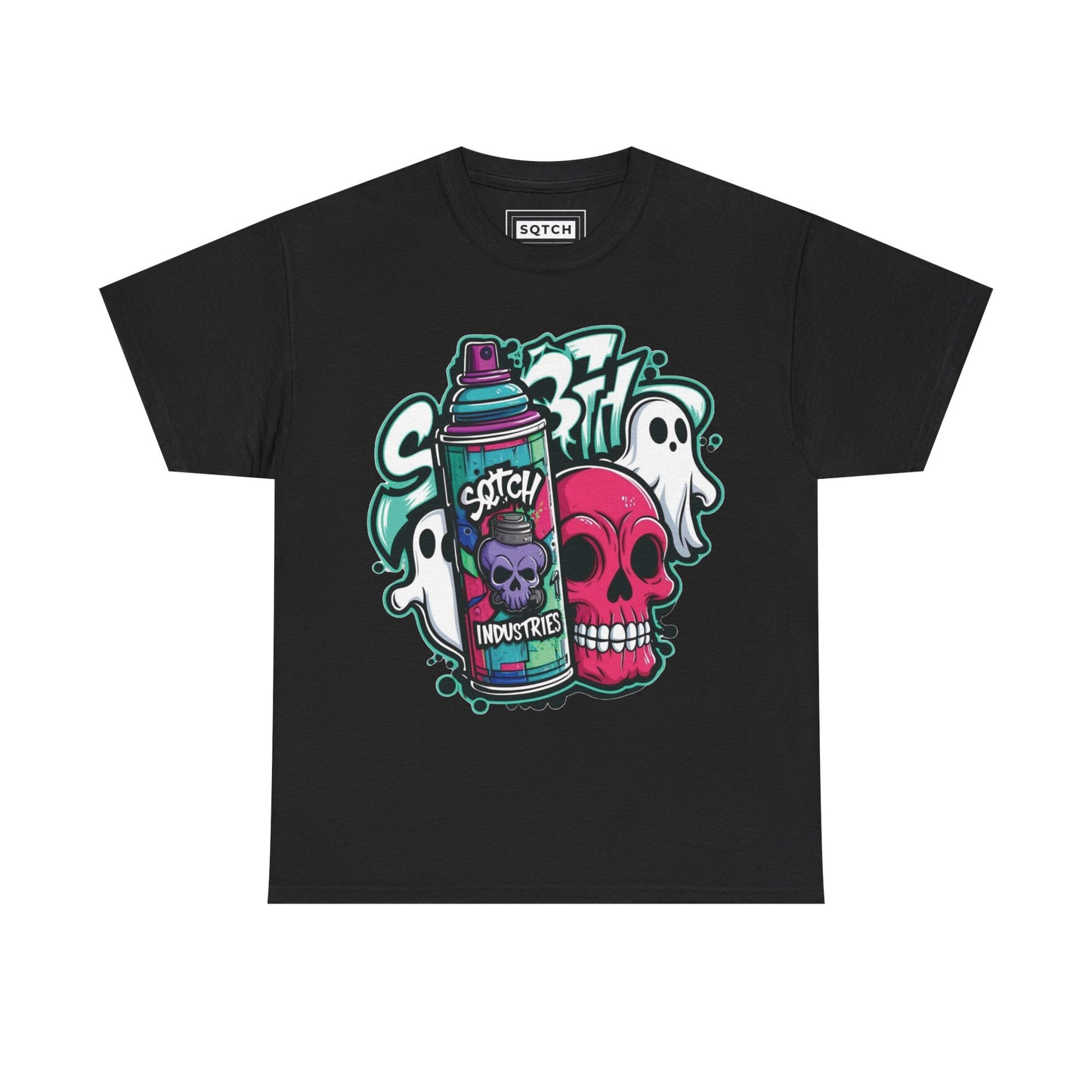 Sqtch Industries Ghosts & Graffiti Graphic - T-Shirt