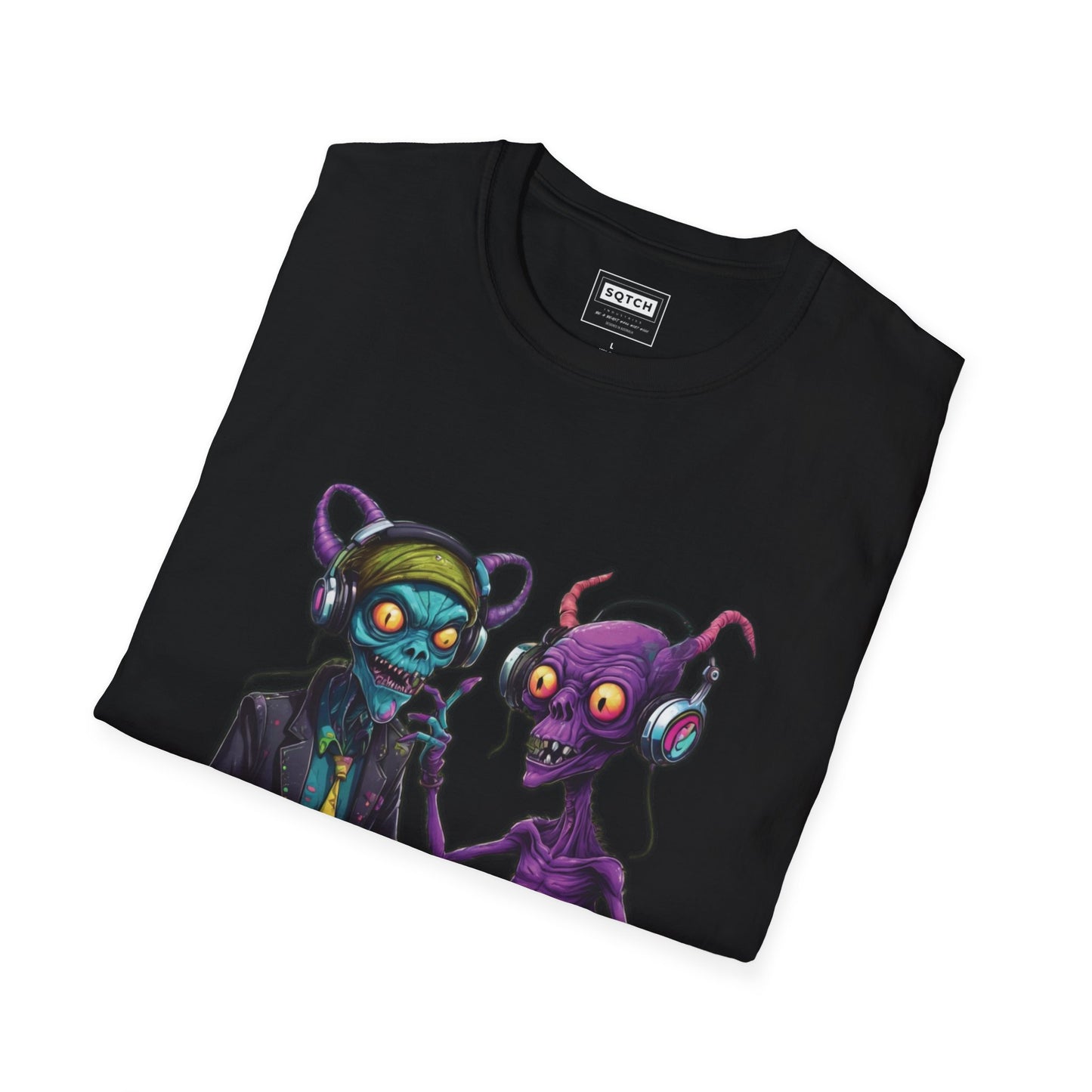 Sqtch Industries Alien Dj's Graphic - Tee