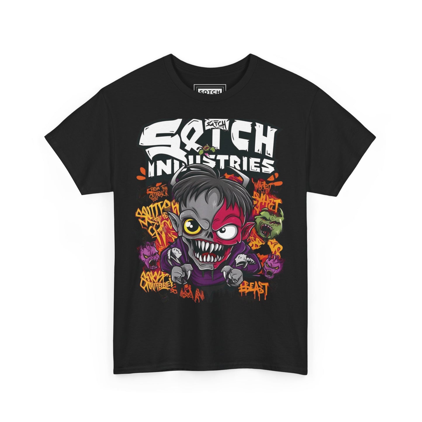 Sqtch Industries Inner Demons Graphic - T-Shirt