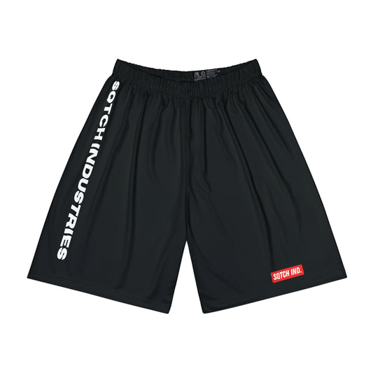 Black sports shorts