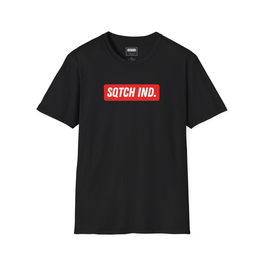 A black Sqtch Industries Sports Logo Tee