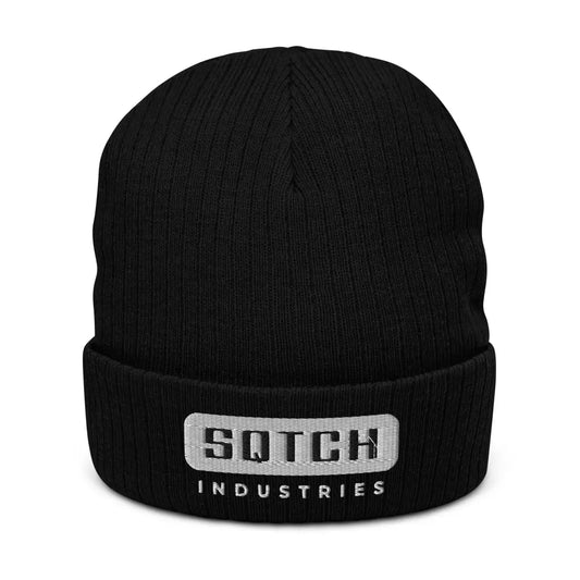 Sqtch Industries Black - Beanie Beanie, Headgear, Headwear