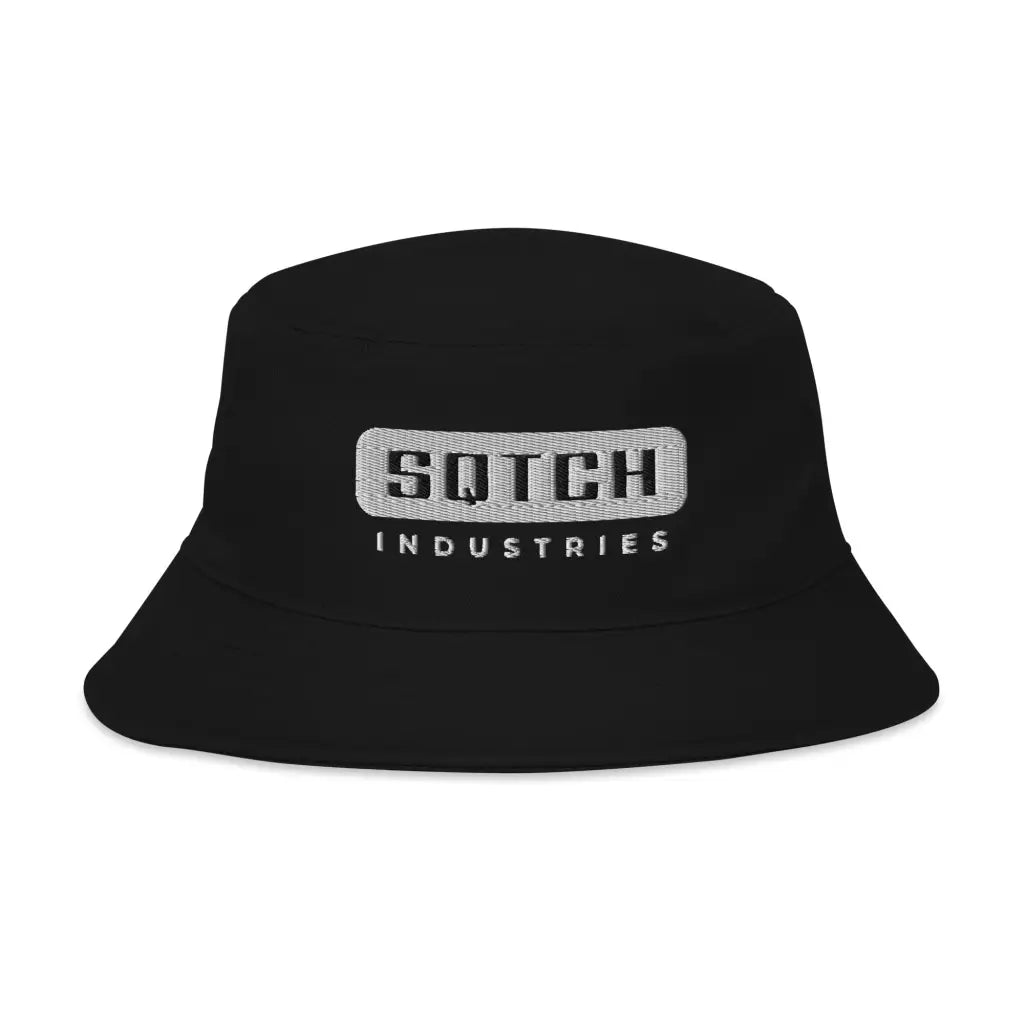 Sqtch Industries Black - Bucket Hat buckethat, Hats, Headgear, headwear