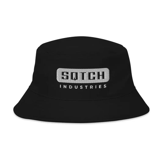 Sqtch Industries Black - Bucket Hat buckethat, Hats, Headgear, headwear