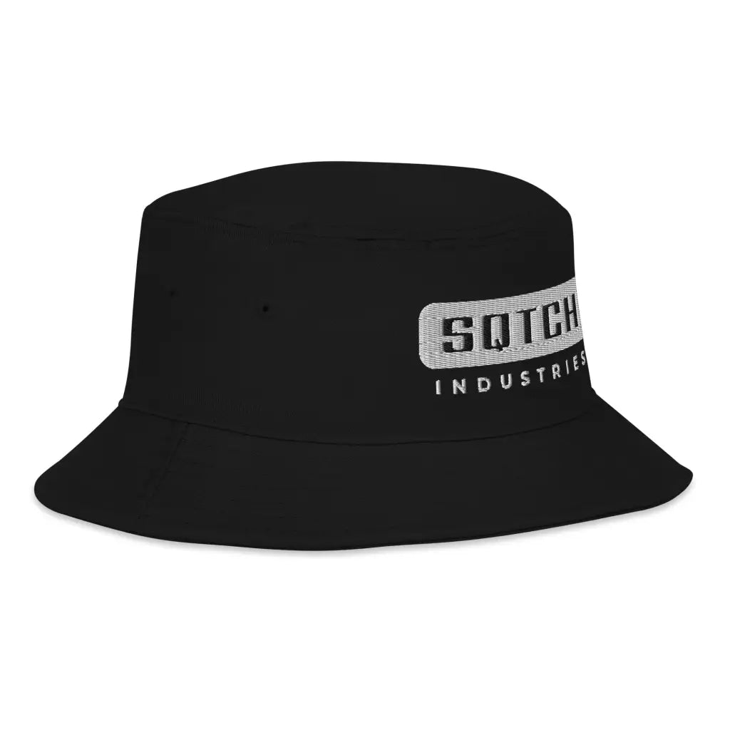 Sqtch Industries Black - Bucket Hat buckethat, Hats, Headgear, headwear