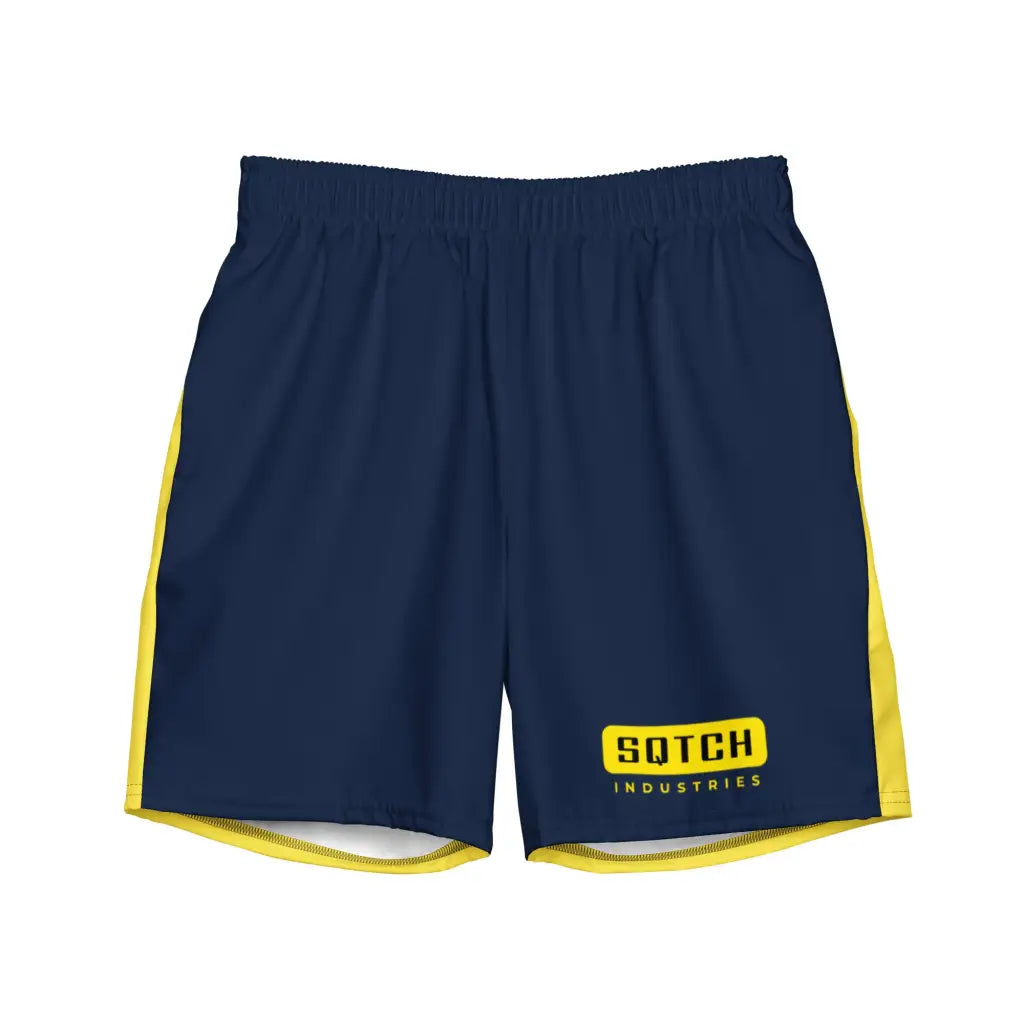 Sqtch Industries Navy - Board Shorts S Boardshorts, Bottoms, Mens, Pants, Shorts