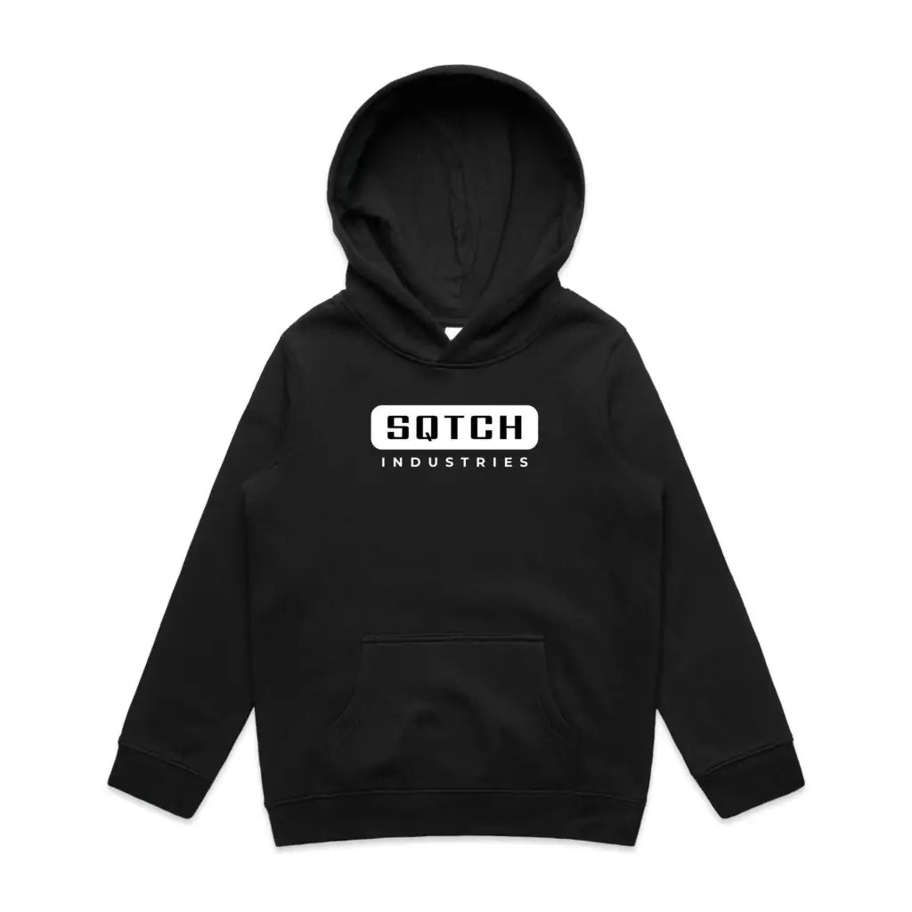 Sqtch Industries - Youth Hoody Black / Kids 2 hoodies, hoody, juniour, youth