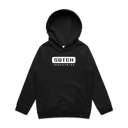 Sqtch Industries - Youth Hoody Black / Kids 2 hoodies, hoody, juniour, youth