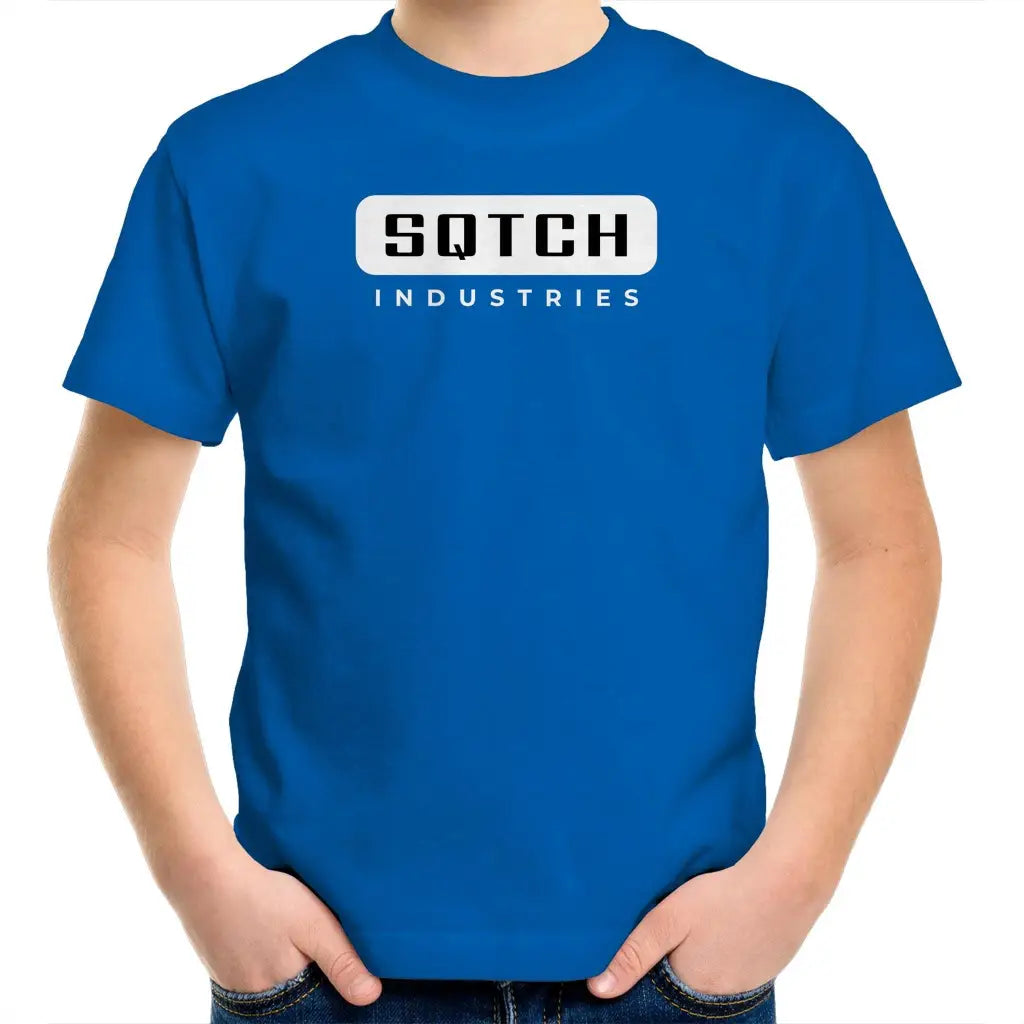 Sqtch Industries - Youth T-Shirt Bright Royal / Kids 2 juniour, kids, t-shirts, youth