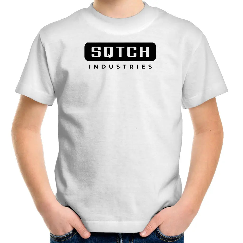 Sqtch Industries - Youth T-Shirt White / Kids 2 juniour, kids, t-shirts, youth